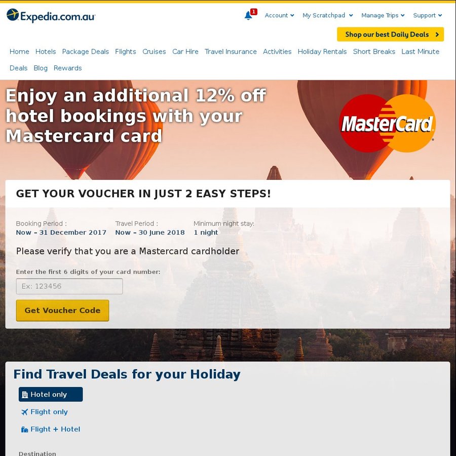 Budget travel with Expedia